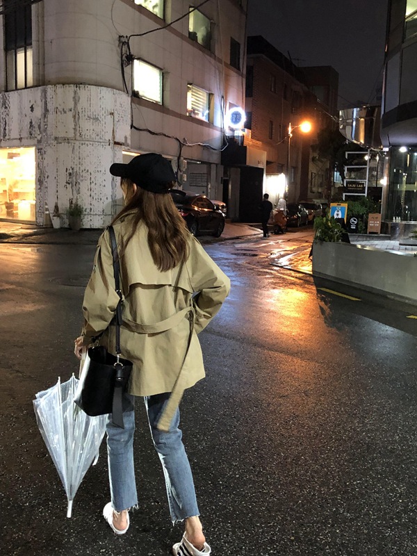 Picture of Wu 77 Simple da Capacity Solid Color Bag Korean Style Adjustable Shoulder Bag Pu Bucket Bag Female Student