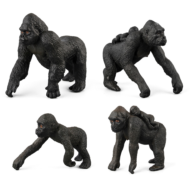 Cross-border export Amazon children simulation forest animal model toys chimpanzee animal model creative ornaments