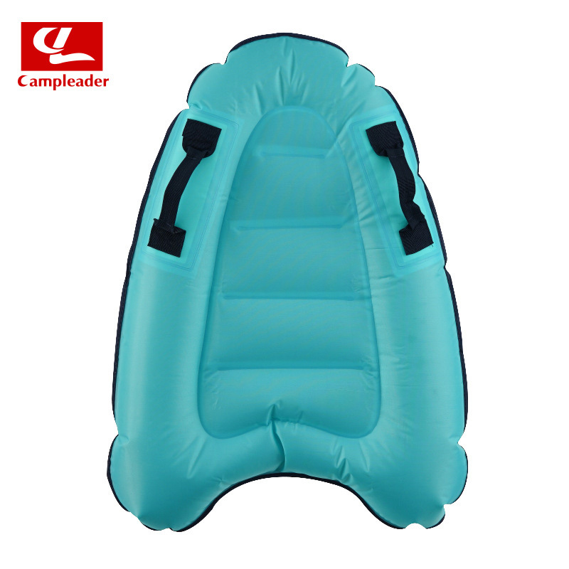 Outdoor Inflatable Surfboard, Portable Lying Board for Adults and Children to Learn to Travel, Safe and Lightweight Kickboard, Sea Surfing and Water Skiing Board