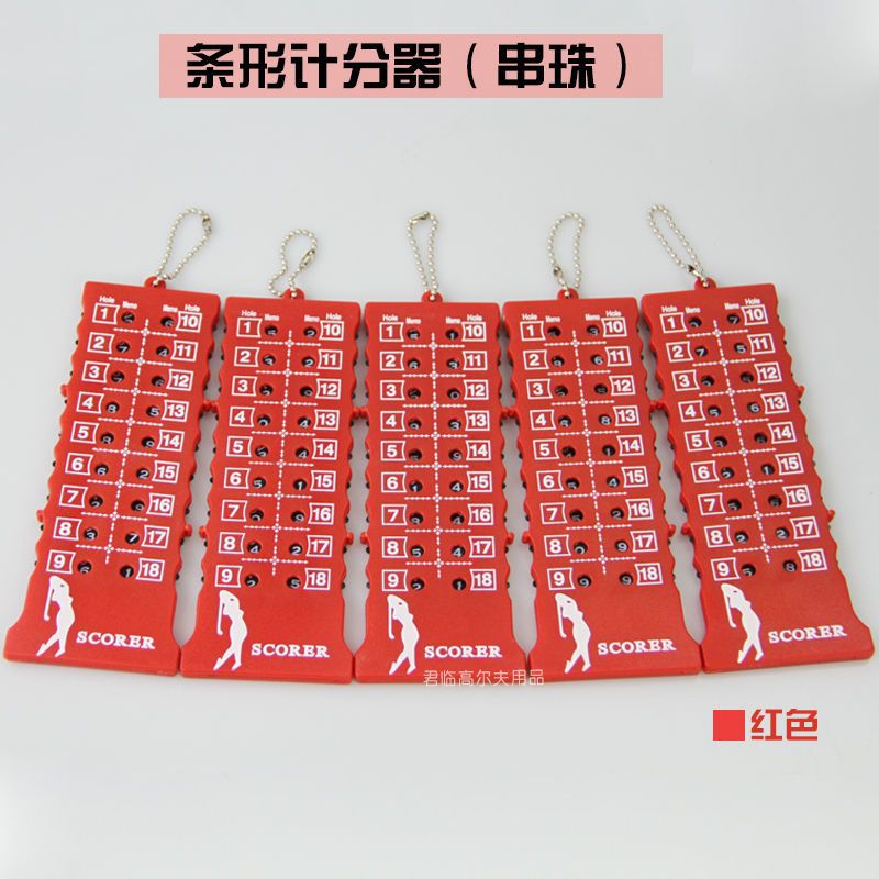 Picture of Golf Scorer Bar Scorer 18-hole Scoring Board Fans Accessories Compact and Easy to Carry