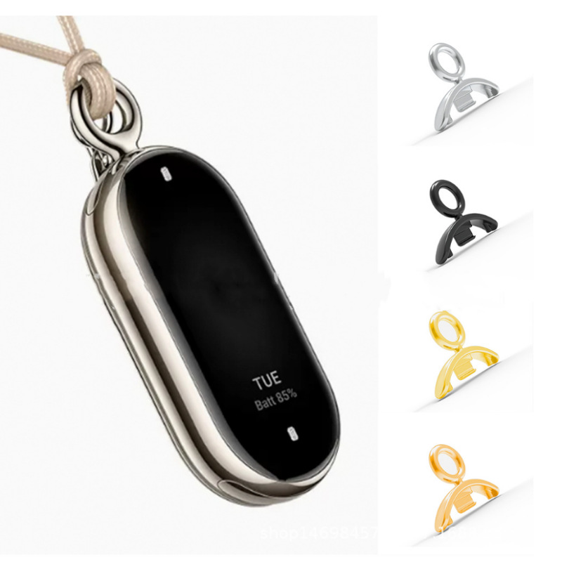 Picture of Suitable for Xiaomi Mi Band 10/9 Necklace Pendant Band8 Metal Head Stainless Steel Strap Connector Belt