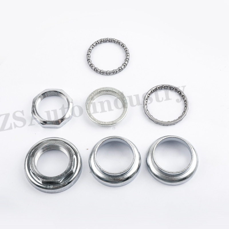 Picture of Electric scooter seven-piece Bowl 26mm three-wheel front fork steel bowl 28mm small dolphin front axle front fork bearing