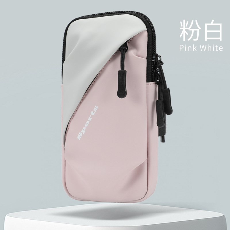 Picture of Running mobile phone arm bag Sports mobile phone arm sleeve men's and women's fitness equipment lightweight wrist bag mobile phone bag