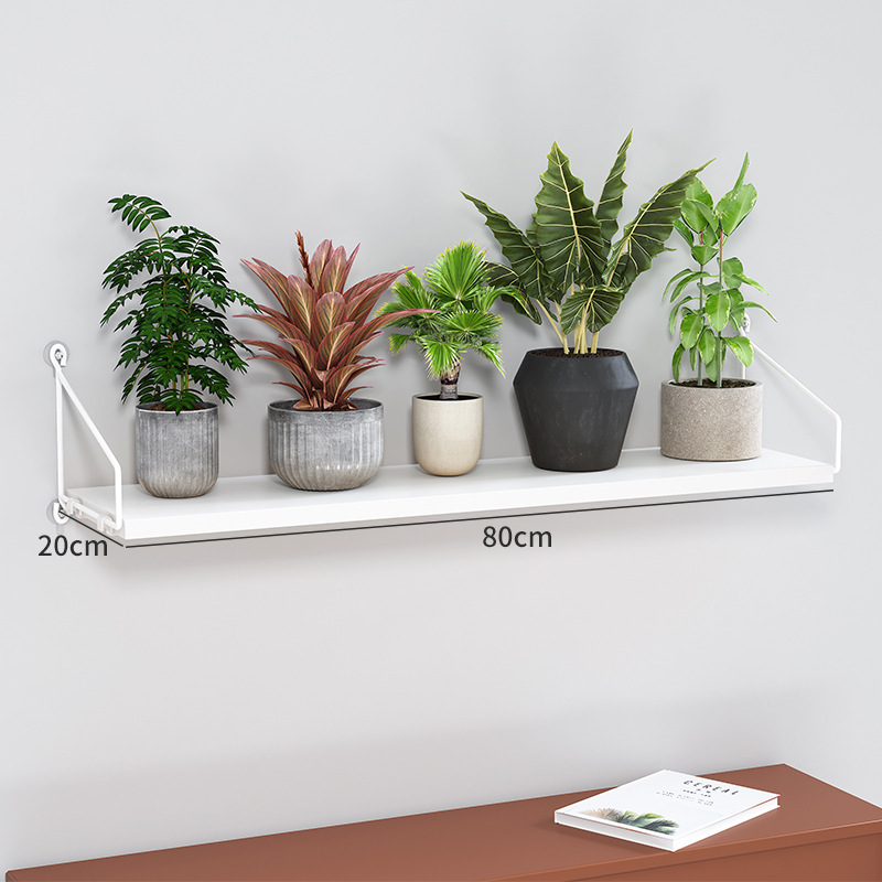 Picture of Source Factory Flower Rack Storage Rack Balcony Flower Rack Wall Indoor Wall Hanging Punch-free Flower Pot Rack Wall Rack