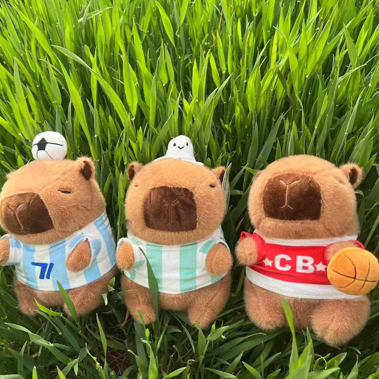 Picture of New Grasping Machine Doll Doll 8 Inch Plush Toy Wedding Throw Doll Push Plush Toy Ring Gift