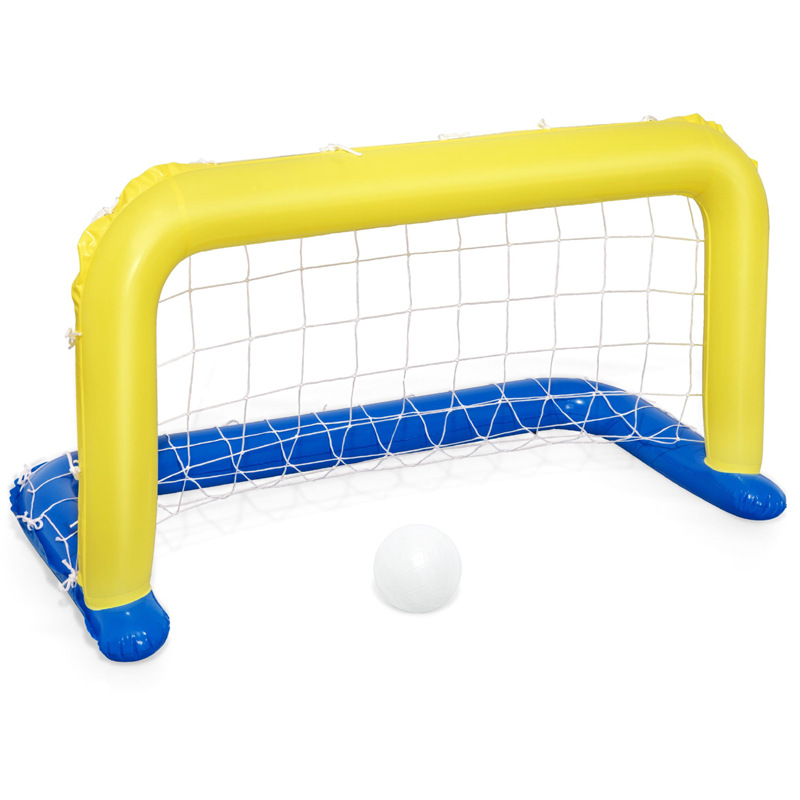 Picture of Boys and girls baby swimming pool water supplies inflatable basketball stand children's water interactive shooting football door game disc