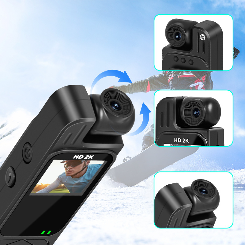 Picture of Portable recorder with screen Y9 camera back clip camera HD infrared night vision portable recorder with screen