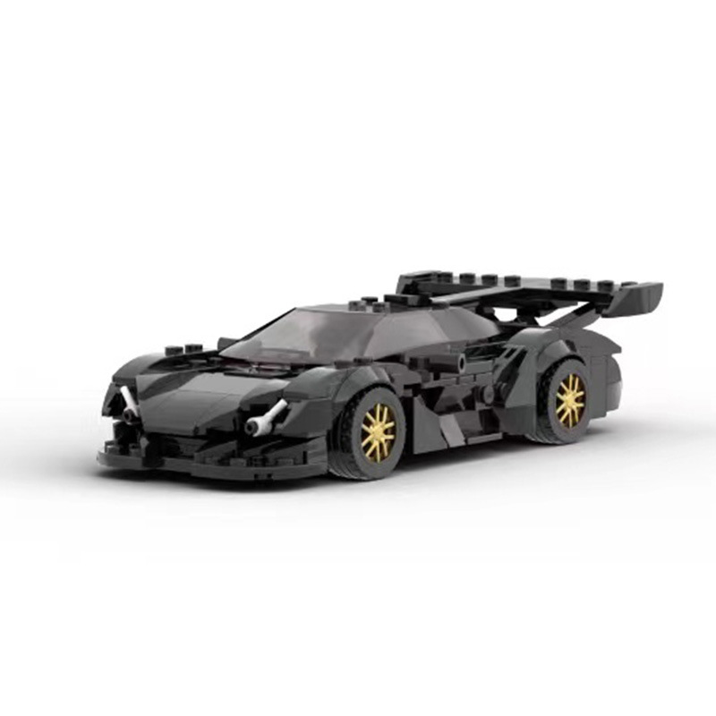 Picture of Moc Compatible with Lego Speed 8-Grids Car Apollo Ie Apollo Difficult Boys Car Model