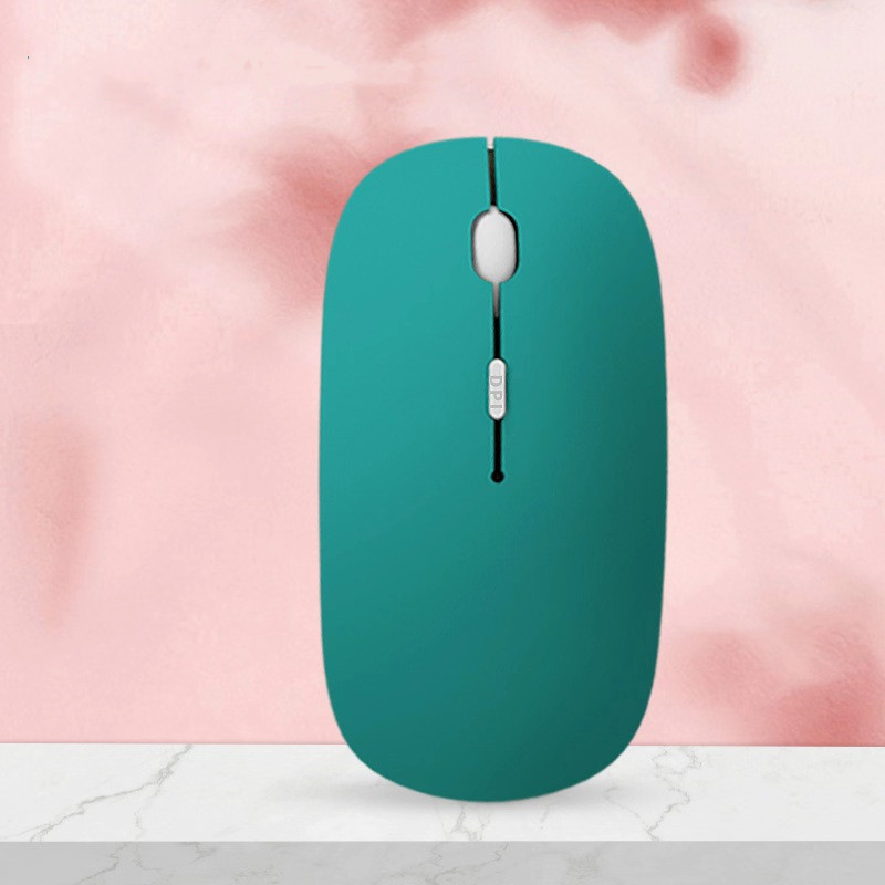 Picture of Student Party Wireless Charging Mouse Desktop Notebook USB Dormitory Silent Bluetooth Mouse Dual-Mode Mouse