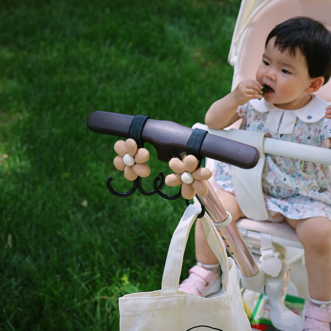 Han Feng Baby Car Hook Cartoon Bear Storage Double Hook Multifunctional Universal Hook Baby Car Accessories Storage Hook