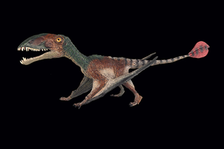 Picture of Cross Border Solid Dinosaur Model Toy Large High Ridge Dragon Horn Nose Dinosaur Toy Puzzle Model