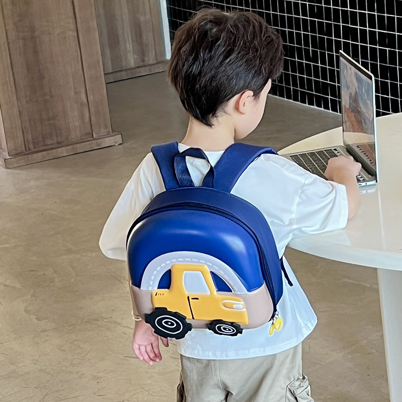 Picture of Children's Bags Wholesale Autumn and Winter New Outgoing Bags Snacks Backpack 3D Hard Shell Kindergarten Schoolbag Girls