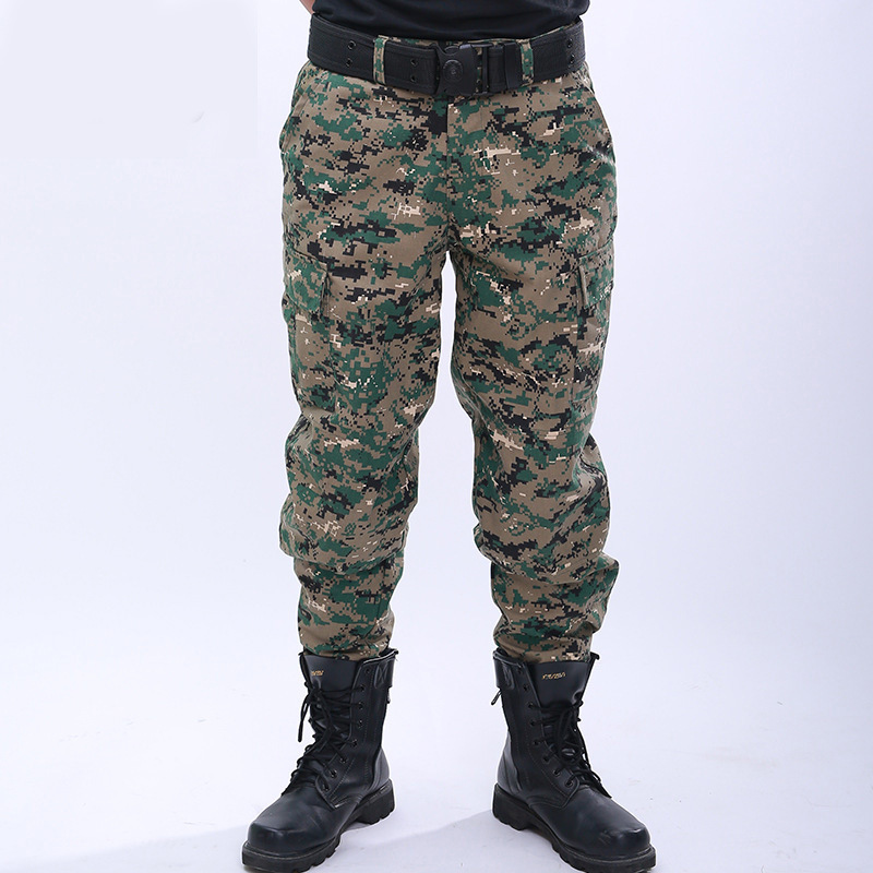 Picture of Outdoor Cs Expansion Camouflage Pants, Training Tactical Pants, Multi-Functional Combat Frog Pants, Casual Training Pants