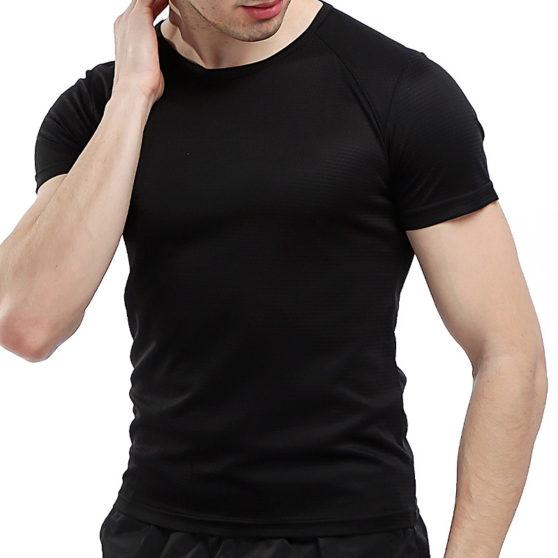 Picture of Cross-Border Independent 2024 Summer New Men's Quick-Drying T-Shirt Youth Plus Size Mountaineering Round Neck Short-Sleeved T-Shirt