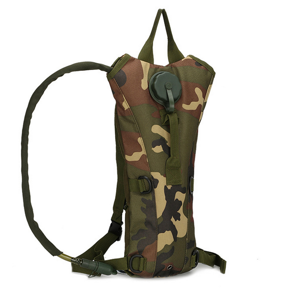 Picture of Shoulder Running Water Bag Backpack Tactical Riding Backpack Sports Outdoor Hiking Bag Camouflage Bag Mountaineering Camouflage Equipment