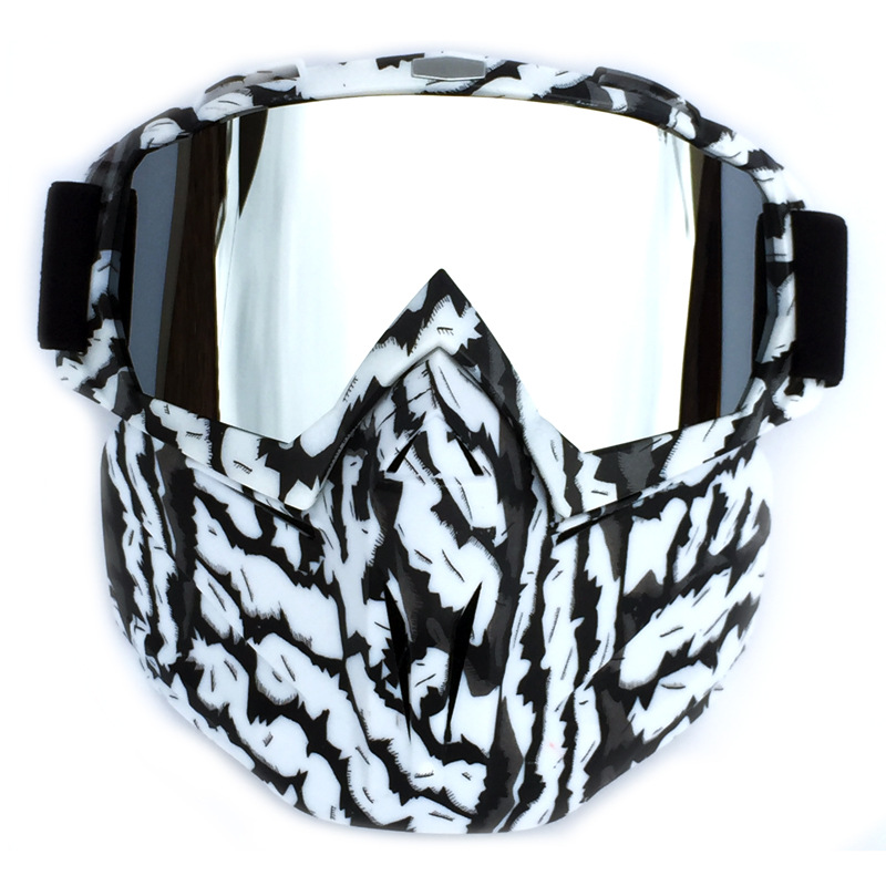 Picture of Factory direct supply retro mask goggles off-road motorcycle racing goggles outdoor riding glasses ski goggles