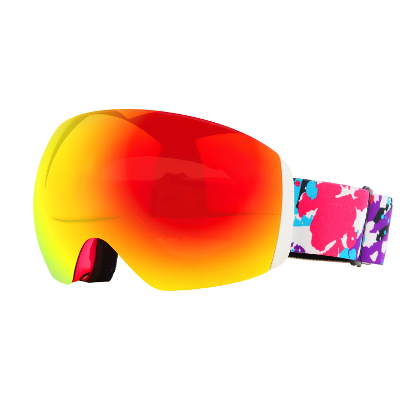 Picture of Factory in stock Cross-border Ski Goggles Large Spherical Adult Double Layer Lasting Anti-fog Ski Glasses Ski Equipment for Men and Women