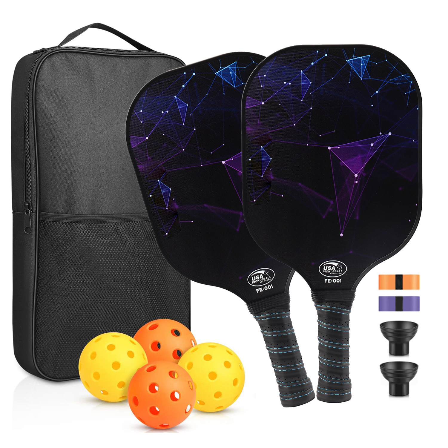 Picture of Carbon Fiber Pickleball Racket Honeycomb Board Outdoor Sports Carbon Pickleball Racket Cross-Border Pickleball Paddle