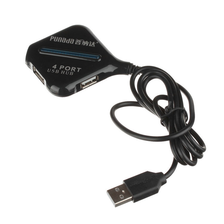 Picture of Punada I-1005 4 USB2.0HUB 4 USB hub with network card hard disk 1 meter line