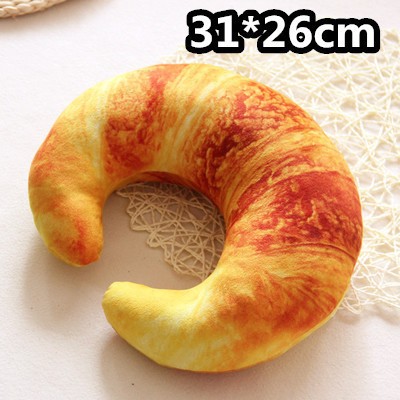 Picture of Simulation Cartoon Fruit Pepper U-shaped Neck Pillow Simulation Shrimp Toy Travel Pillow Lunch Nap Pillow
