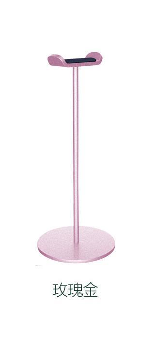 Picture of Aluminum Alloy Headset Stand Display Stand Headset Stand Removable Hanging Storage Headset Hanger