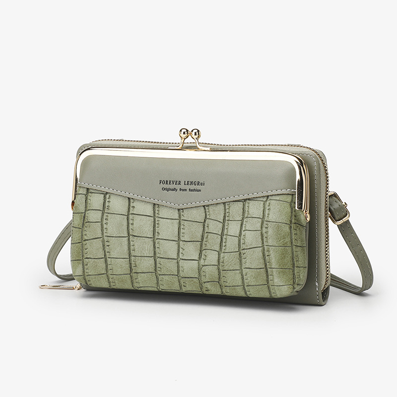 Picture of 2023 New Mobile Phone Wallet Women's Card Bag One Simple Fashion Shoulder Crossbody Bag Multifunctional Coin Purse