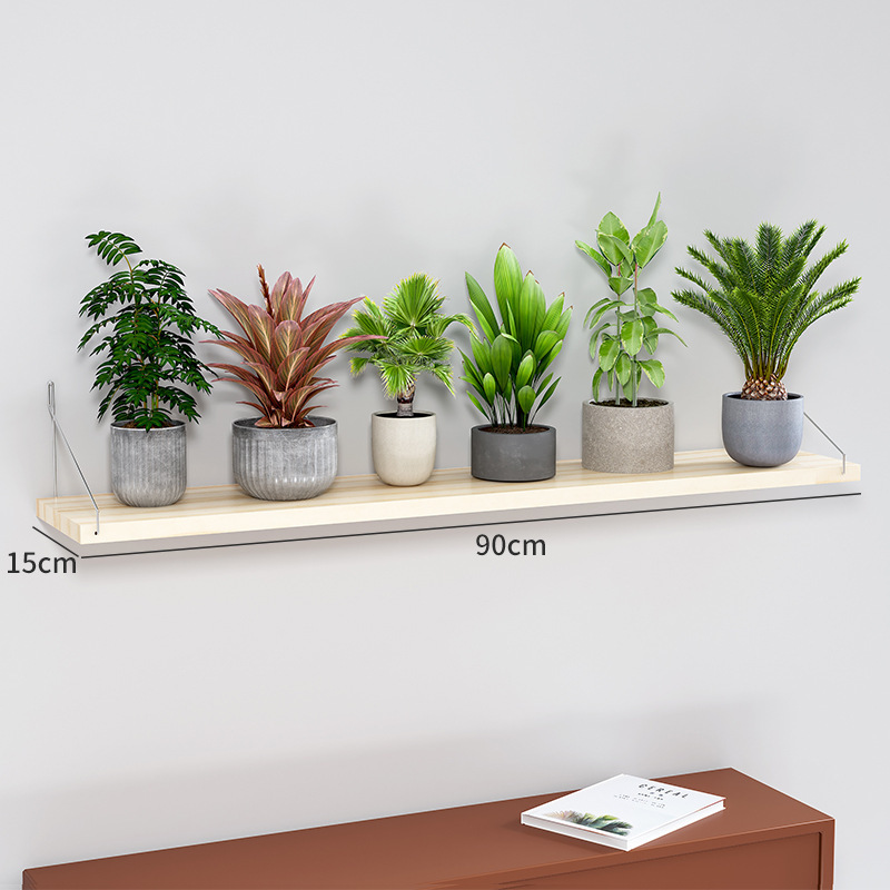 Picture of Source Factory Flower Rack Storage Rack Balcony Flower Rack Wall Indoor Wall Hanging Punch-free Flower Pot Rack Wall Rack