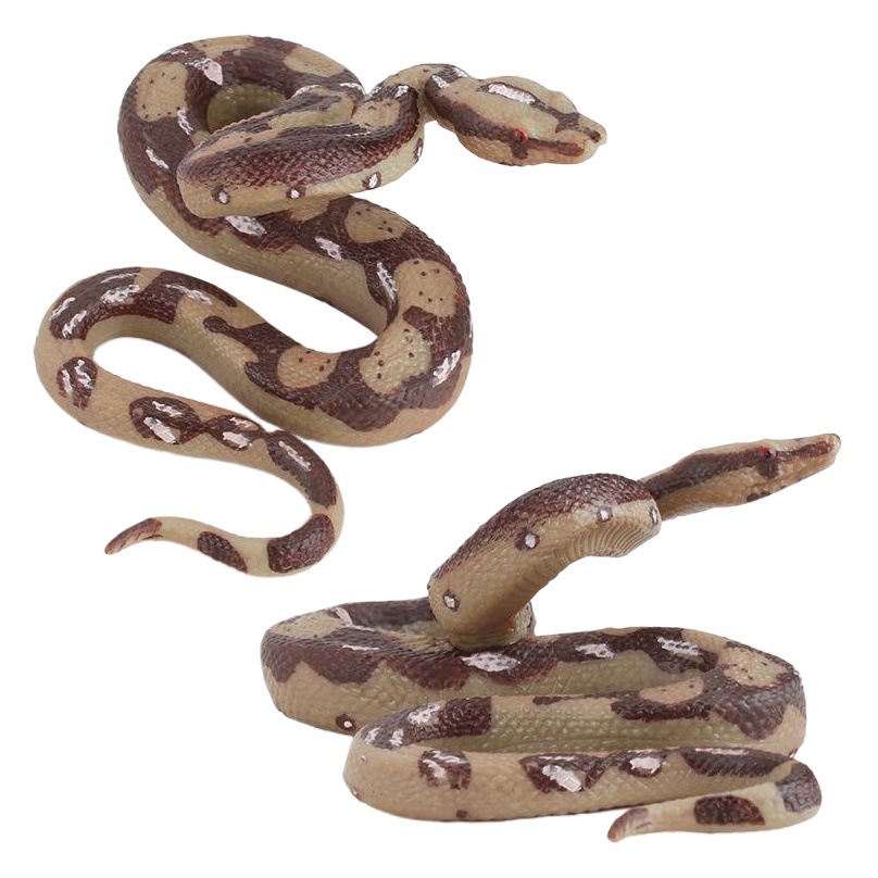 Foreign Trade Hot Sale Simulation Wild Animal Solid Static Model Umbrella Lizard Centipede Python Children's Cognitive Toy