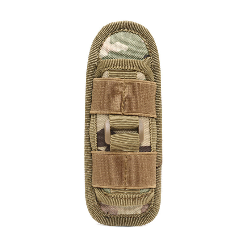 Picture of Multifunctional 360-degree rotating flashlight sleeve outdoor universal flashlight waist bag Molle accessory hanging bag