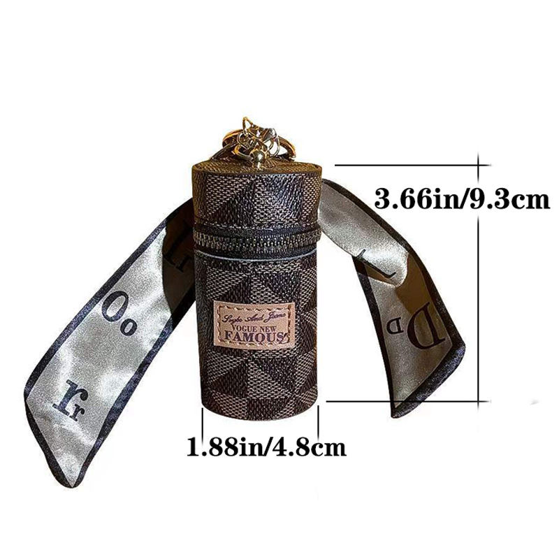 Picture of Bags for Women 2025 New Retro Presbyopia Leather Keychain Leather Mini Lipstick Bag Qiao Headphones Coin Pendant Bag