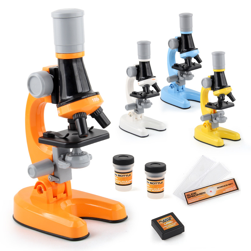 Picture of New Children's Microscope Telescope Toy Science Experiment Set Toy Primary School Student Microscope Toy