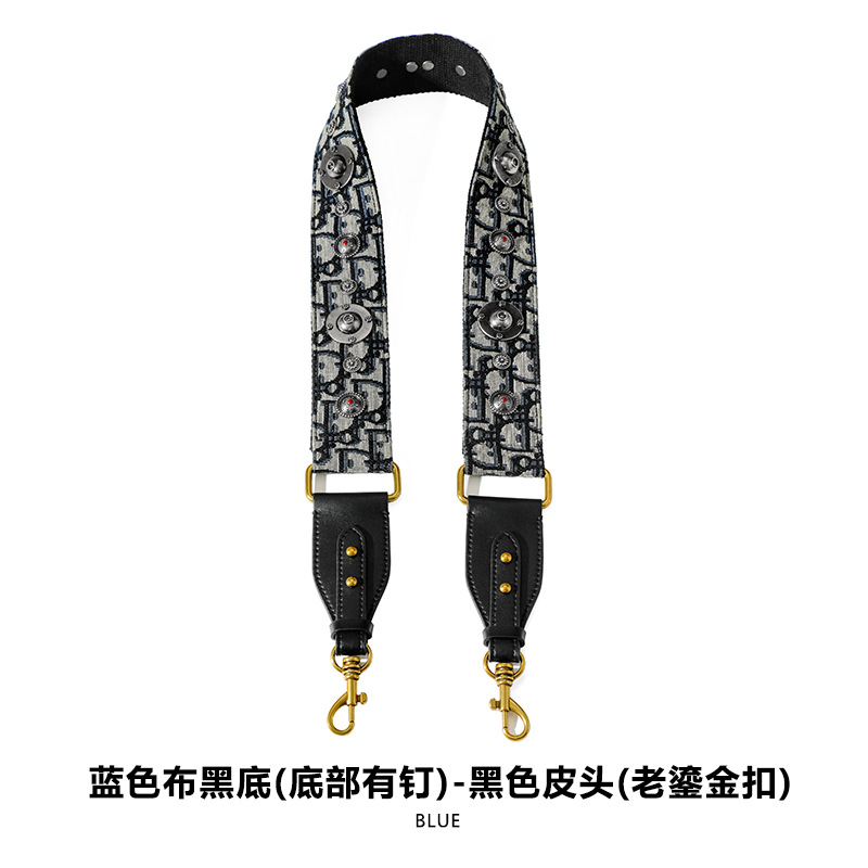 Picture of Mahuangshi MHS-F-66 Wide Bag with Canvas Shoulder Strap Shoulder Crossbody Cowhide Bag Accessories Bag Strap Comfortable D