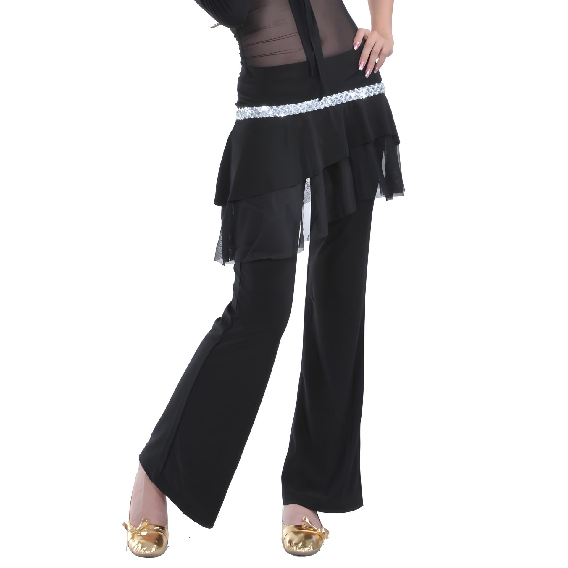 06# Culottes Belly Dance Pants/Latin Dance Pants Square Dance Pants Latin Dance Culottes Latin Pants Skirt