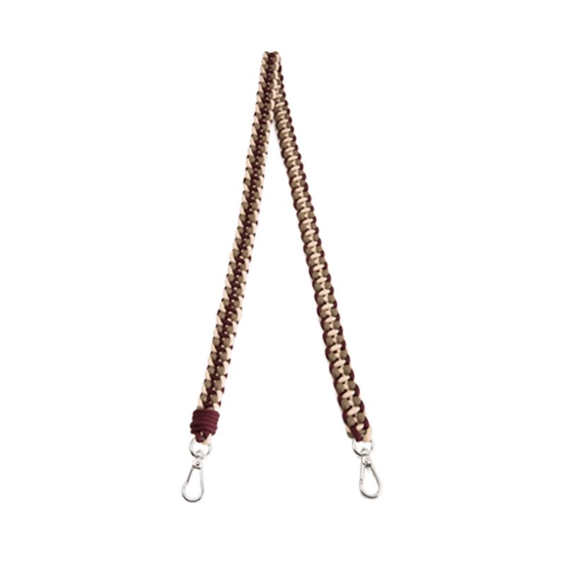 Picture of Craftsmanship Workshop for Longxiang Mini Bag Handmade Woven Shoulder Strap DIY Color Woven Rope Crossbody Bag Strap