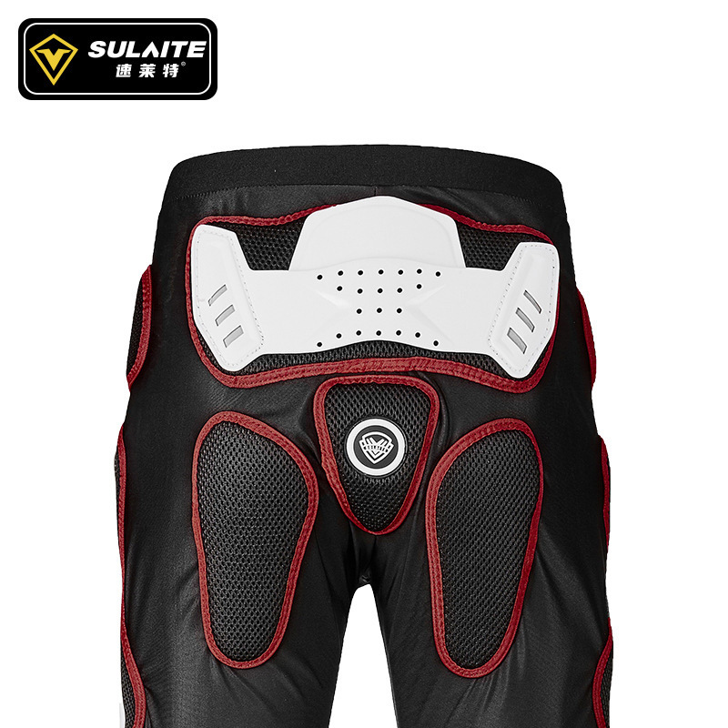 Picture of SULAITE Moto Armor Pants Off-road Riding Armor Pants Extreme Sports Pulley Anti-fall Anti-collision Armor Pants