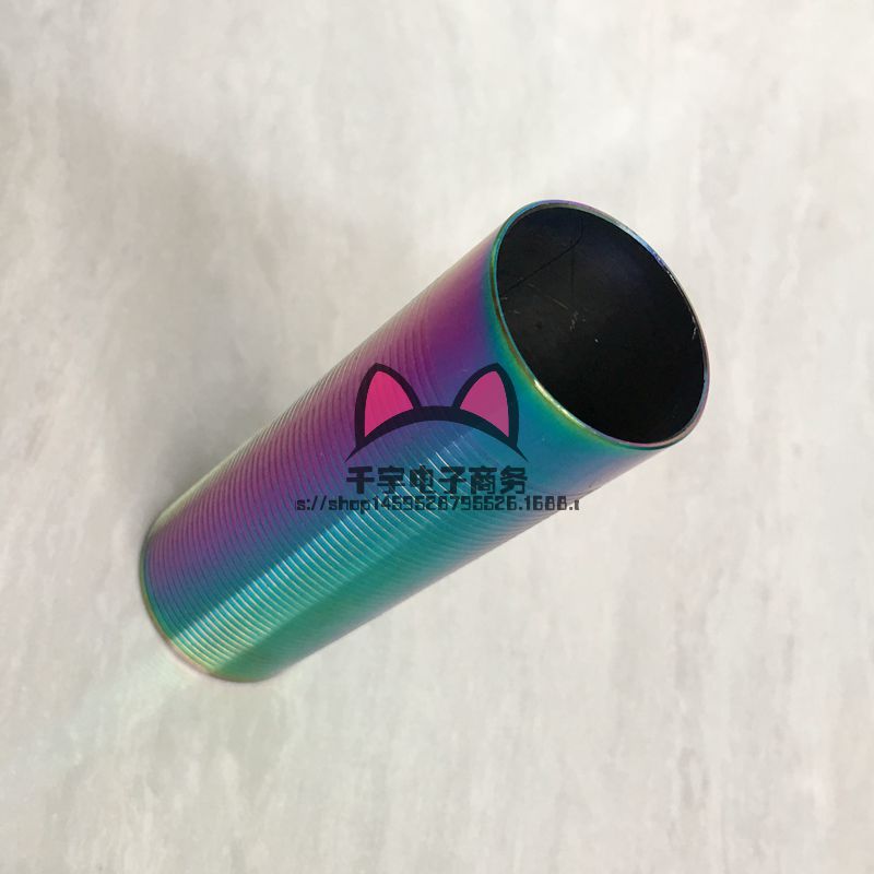 Picture of Colorful full-volume cylinder stainless steel baked blue air cylinder is suitable for M4 heat dissipation air cylinder 2 wave cylinder
