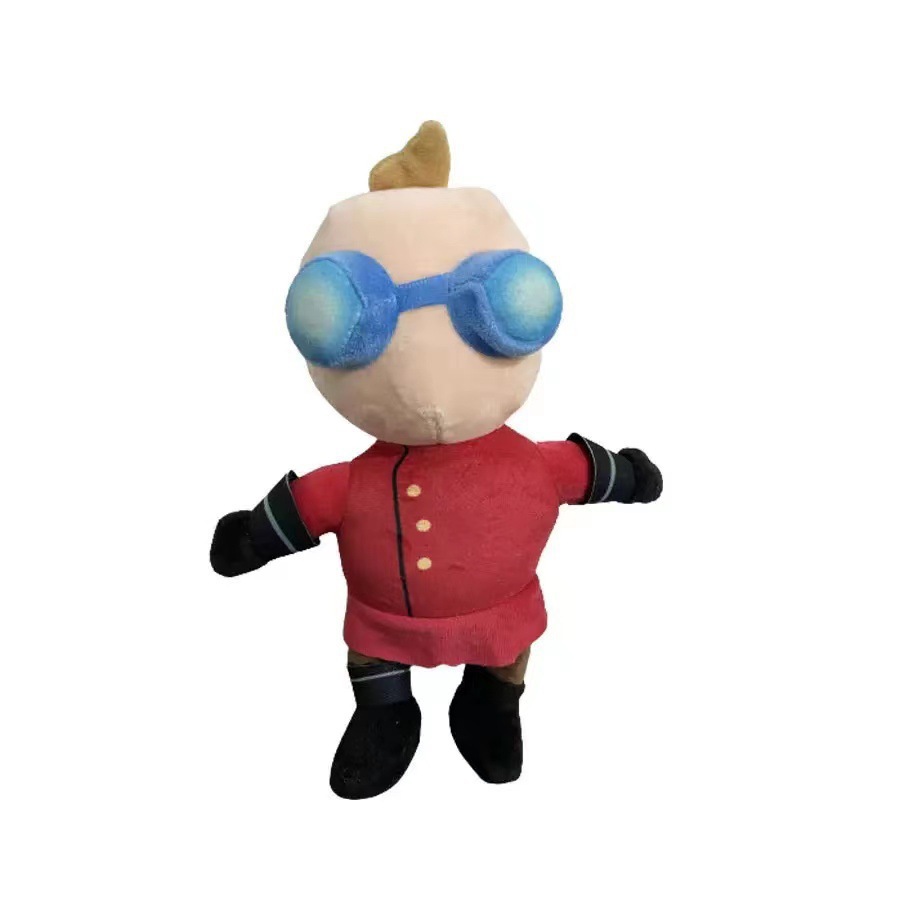 Picture of Cross Border New Product Stumbling Guy Plush Toy Cute Cartoon Doll Green Hat Panda Hippo Dragon