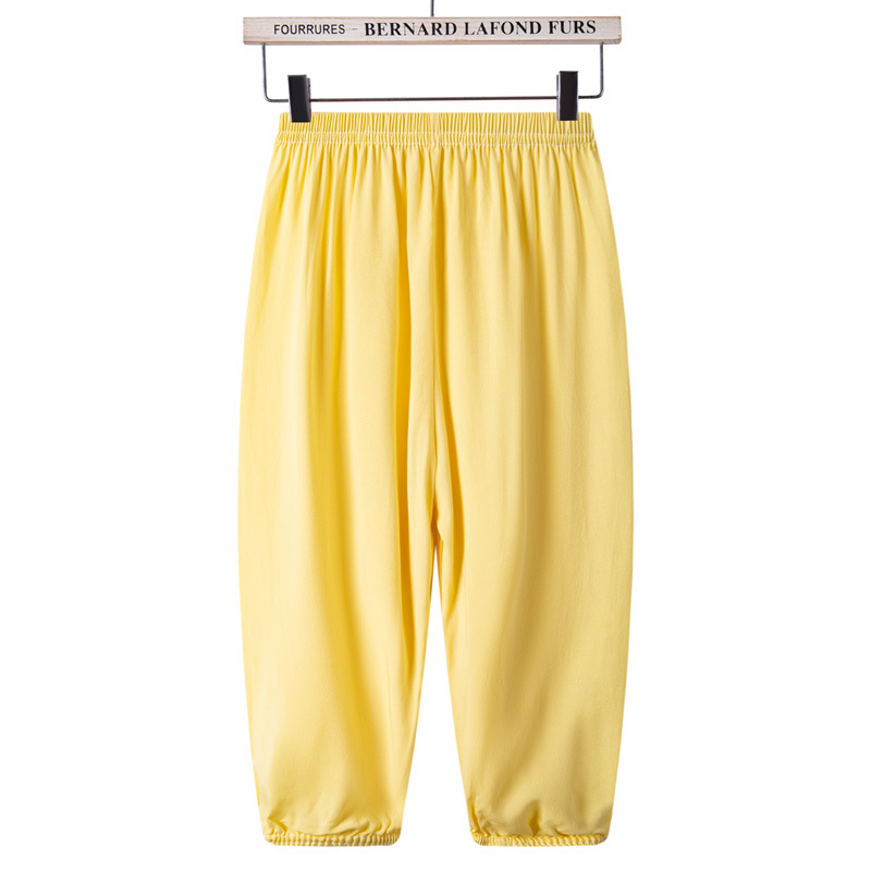 Picture of Summer Anti-Mosquito Thin Children's Casual Pants for Boys and Girls, Parent-Child Casual Long Pants, Breathable Boys' and Girls' Pants Wholesale