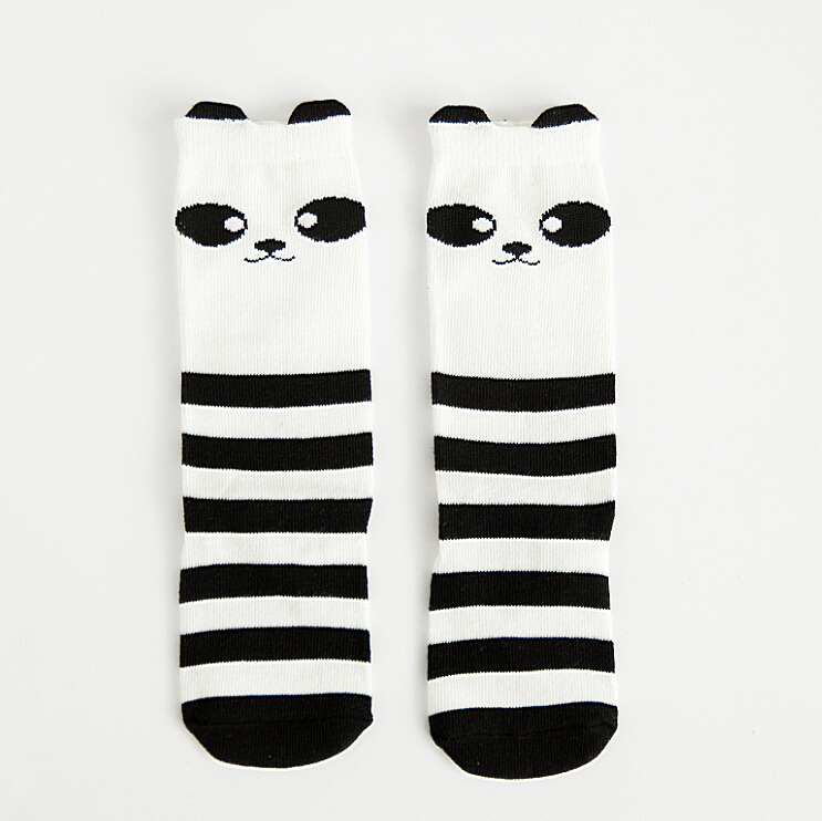 Picture of Children's High Socks, Children's Fox, Cute Baby Cotton Socks, Three-Dimensional Panda Cartoon Socks Wholesale