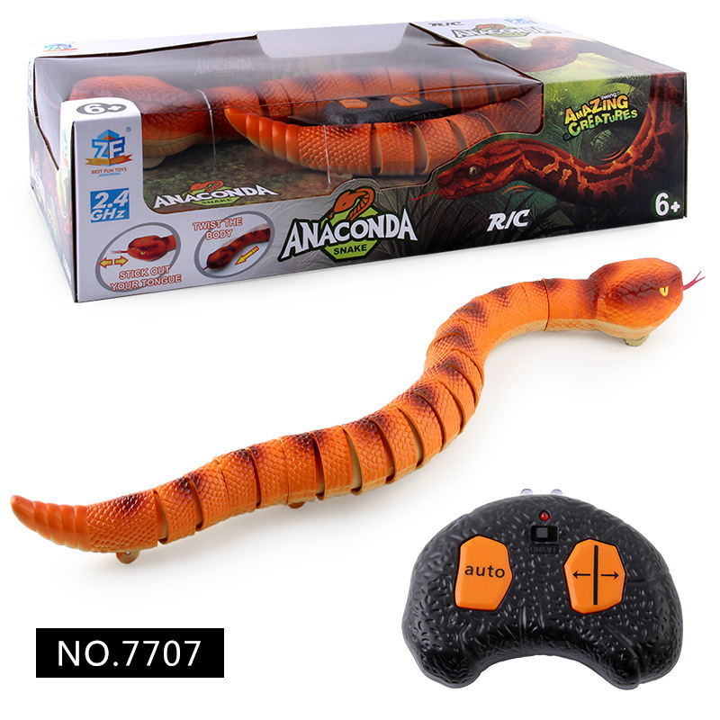 Picture of New Tricky Toy New and Unique Toy Remote Control Rattlesnake Remote Control Cobra Mini Snake Funny Toy