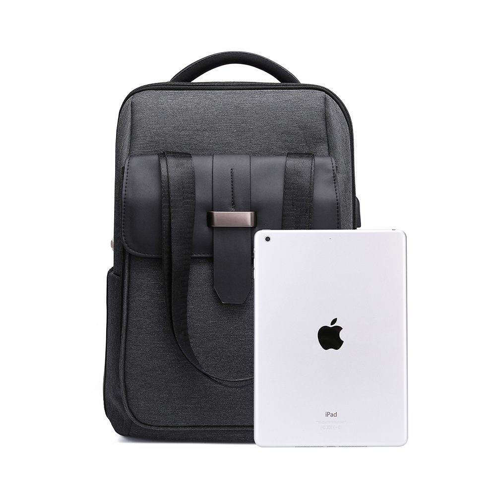 New Casual Travel Bag Men's Backpack Multi-functional Anti-theft Charging Detachable Simple Laptop Backpack