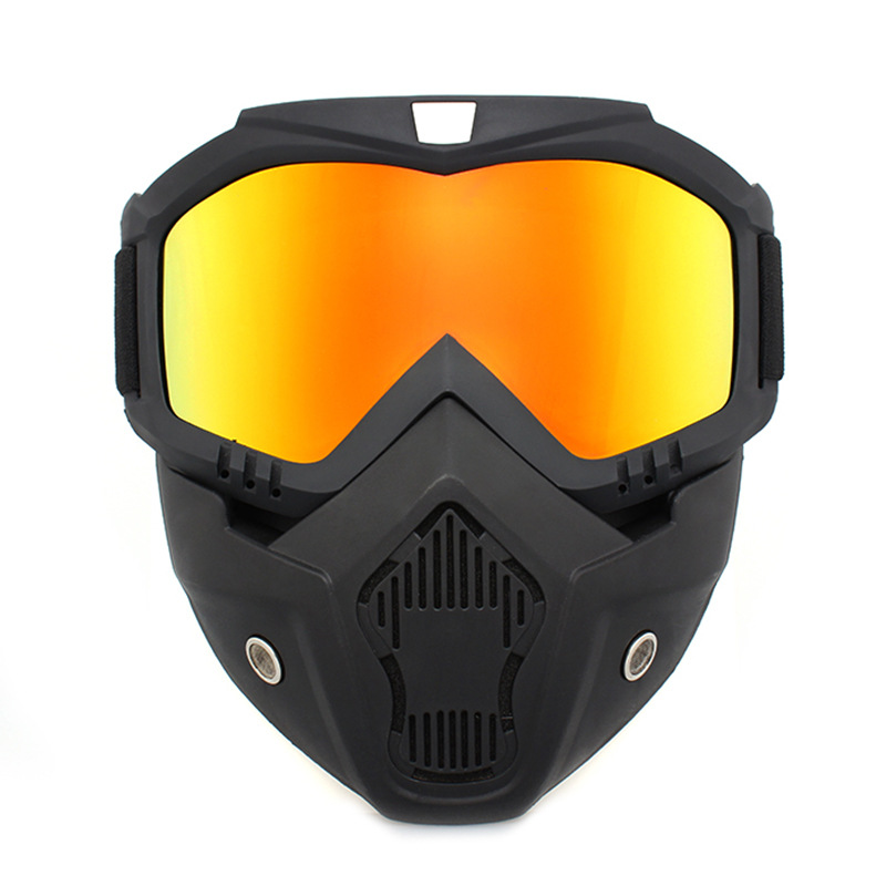Picture of Retro Harley motorcycle mask riding goggles Harley mask windproof mirror off-road vehicle sports helmet mask