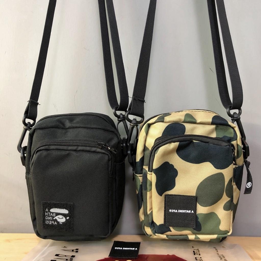 Picture of Sundays camouflage black two-color optional mini casual carry-on shoulder small satchel mobile phone bag color bag packaging