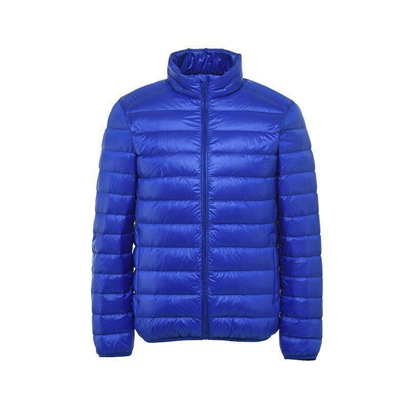 Picture of Lightweight Light Down Cotton-padded Coat Men's Short Hooded Vertical Collar Plus Large Size Middle-aged and Elderly Light Spring Clothes