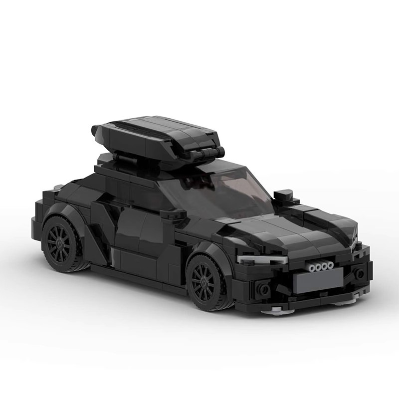 Picture of Compatible with Lego MOC car model Audi RS6 V2 domestic building blocks assembled racing speed8 grid car series