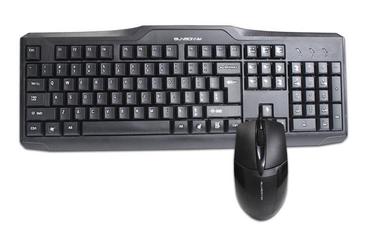 Sensoni USB wired keyboard and mouse set home keyboard practical business office desktop notebook Universal