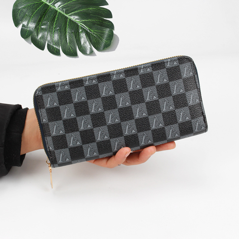 Picture of Factory Direct New Long Wallet Card Bag Women's Coin Purse Mobile Phone Bag Clutch Unisex Wallet