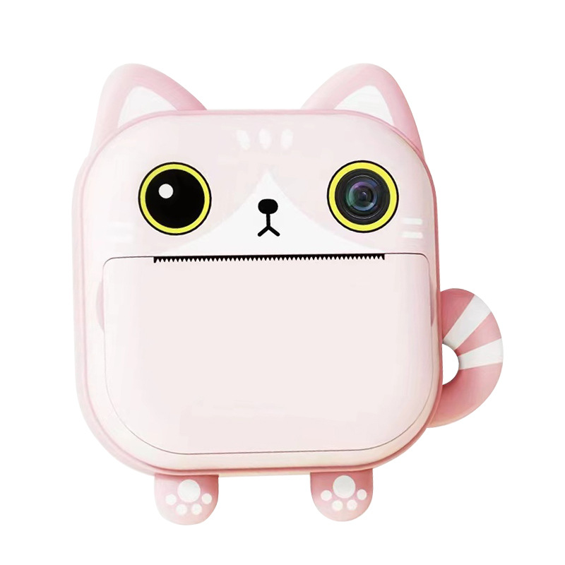Picture of New HD Mini Dual Camera Stand-up Camera Children Polaroid Thermal Printing Digital Camera
