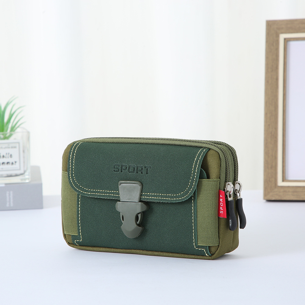 Picture of Mobile Phone Card Waist Bag Men's Outdoor Travel Storage Bag Mobile Phone Bag Card Bag Waist Bag Strong and Durable Waist Bag Wholesale