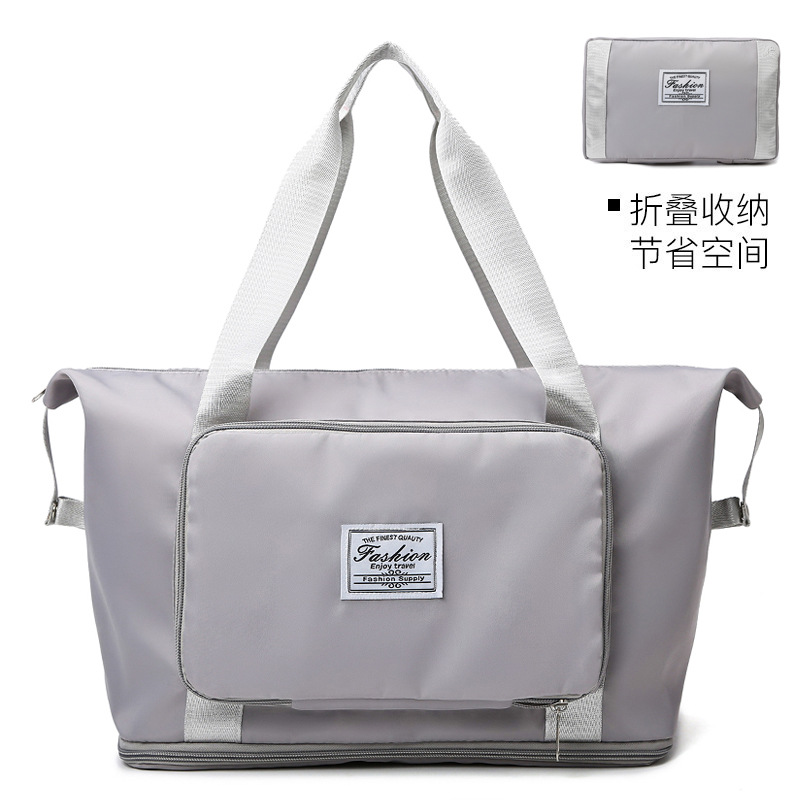Picture of Factory wholesale wet and dry separation sports portable shoulder bag folding expansion fitness bag large capacity Travel Bag